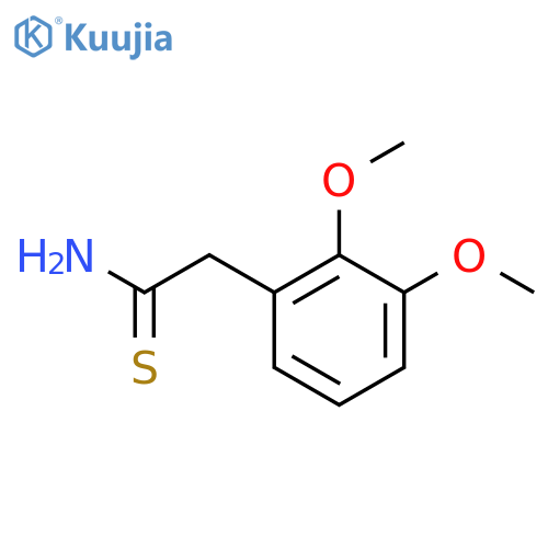 2-(2,3-dimethoxyphenyl)ethanethioamide structure