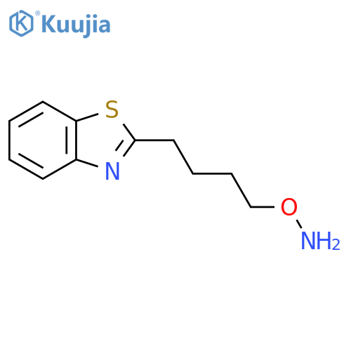 O-4-(1,3-benzothiazol-2-yl)butylhydroxylamine structure