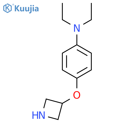 4-(azetidin-3-yloxy)-N,N-diethylaniline structure