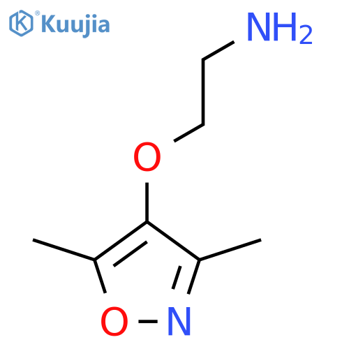 2-(dimethyl-1,2-oxazol-4-yl)oxyethan-1-amine structure
