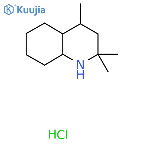 2,2,4-trimethyl-decahydroquinoline hydrochloride structure