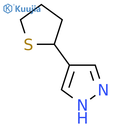 4-(thiolan-2-yl)-1H-pyrazole structure