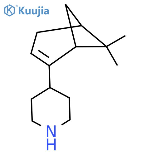 4-{6,6-dimethylbicyclo3.1.1hept-2-en-2-yl}piperidine structure