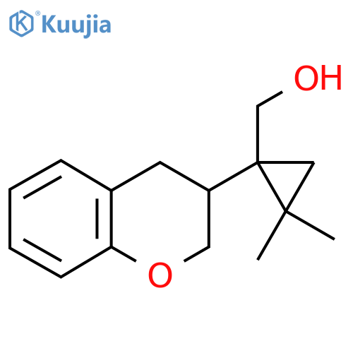 1-(3,4-dihydro-2H-1-benzopyran-3-yl)-2,2-dimethylcyclopropylmethanol structure