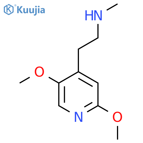 2-(2,5-dimethoxypyridin-4-yl)ethyl(methyl)amine structure