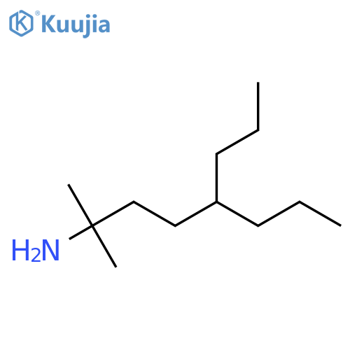 2-Methyl-5-propyloctan-2-amine structure