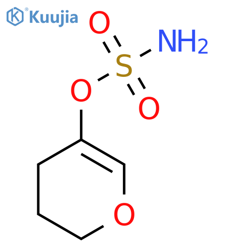 3,4-dihydro-2H-pyran-5-yl sulfamate structure