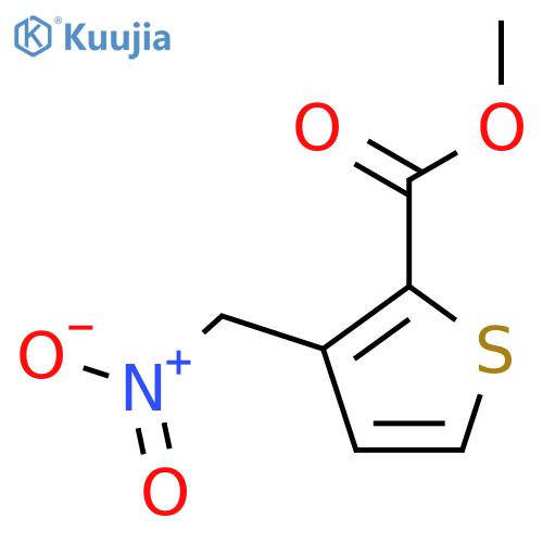 methyl 3-(nitromethyl)thiophene-2-carboxylate structure