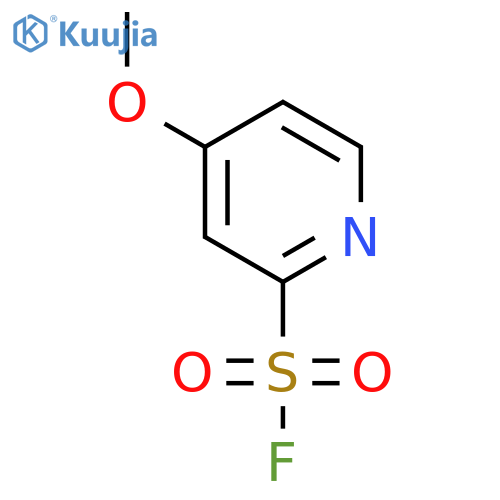 4-Methoxypyridine-2-sulfonyl fluoride structure