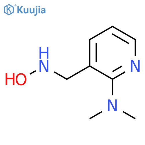 3-(hydroxyamino)methyl-N,N-dimethylpyridin-2-amine structure