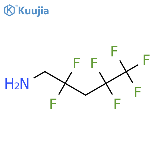 2,2,4,4,5,5,5-heptafluoropentan-1-amine structure