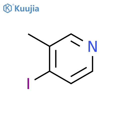 4-iodo-3-methyl-pyridine structure