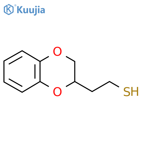 2-(2,3-dihydro-1,4-benzodioxin-2-yl)ethane-1-thiol structure