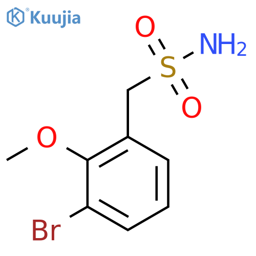 (3-Bromo-2-methoxyphenyl)methanesulfonamide structure