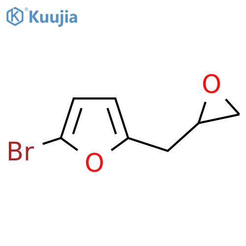2-bromo-5-(oxiran-2-yl)methylfuran structure