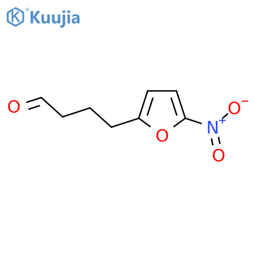 4-(5-nitrofuran-2-yl)butanal structure