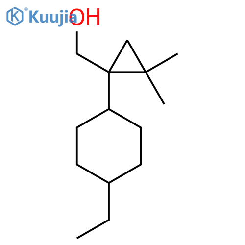 1-(4-ethylcyclohexyl)-2,2-dimethylcyclopropylmethanol structure
