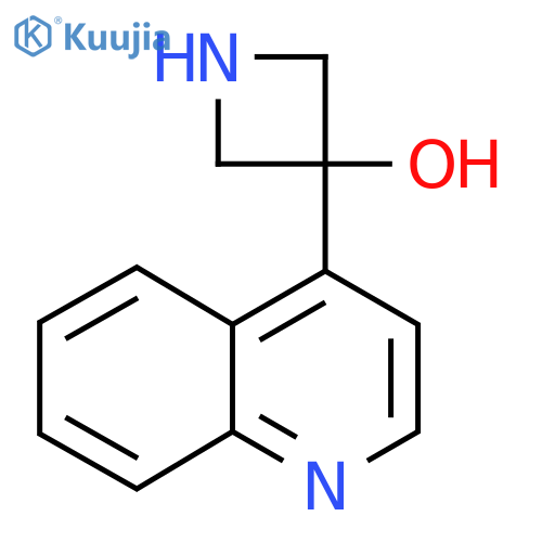 3-(Quinolin-4-yl)azetidin-3-ol structure