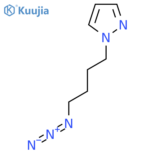 1-(4-azidobutyl)-1H-pyrazole structure
