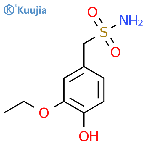 (3-ethoxy-4-hydroxyphenyl)methanesulfonamide structure