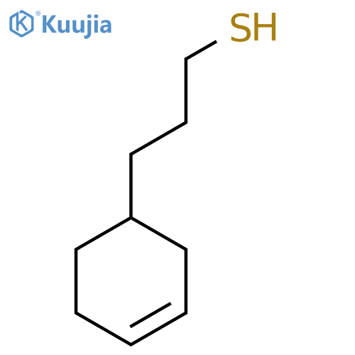 3-(cyclohex-3-en-1-yl)propane-1-thiol structure