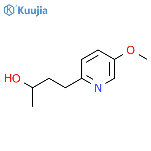 4-(5-Methoxypyridin-2-yl)butan-2-ol structure
