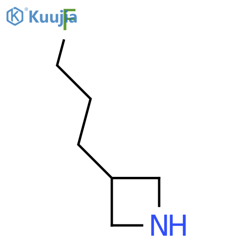 3-(3-fluoropropyl)azetidine structure