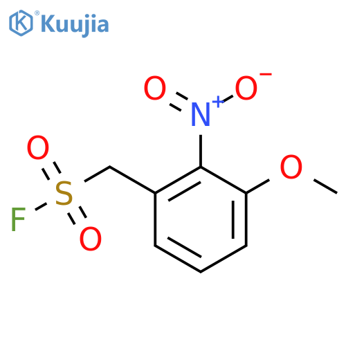 (3-Methoxy-2-nitrophenyl)methanesulfonyl fluoride structure
