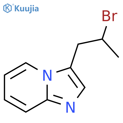 3-(2-bromopropyl)imidazo1,2-apyridine structure