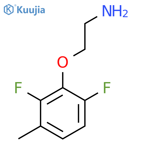 2-(2,6-difluoro-3-methylphenoxy)ethan-1-amine structure