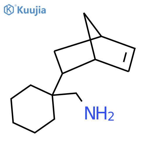 (1-{bicyclo2.2.1hept-5-en-2-yl}cyclohexyl)methanamine structure