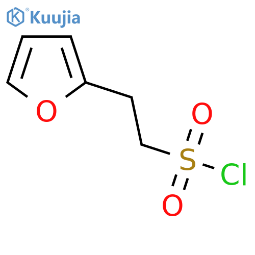 2-(furan-2-yl)ethane-1-sulfonyl chloride structure