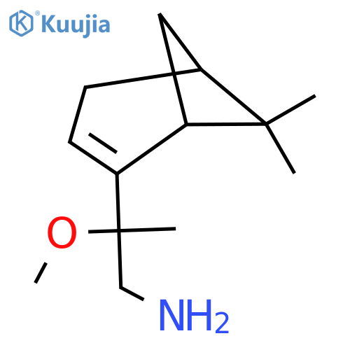 2-{6,6-dimethylbicyclo3.1.1hept-2-en-2-yl}-2-methoxypropan-1-amine structure
