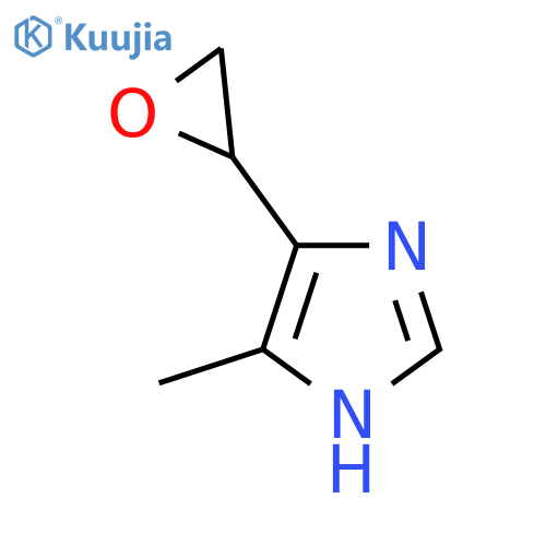 4-methyl-5-(oxiran-2-yl)-1H-imidazole structure