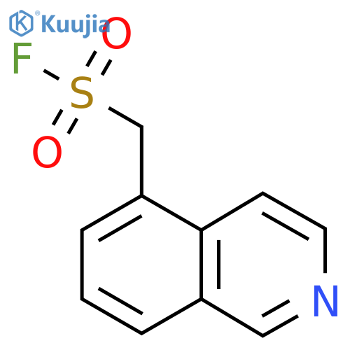 (isoquinolin-5-yl)methanesulfonyl fluoride structure