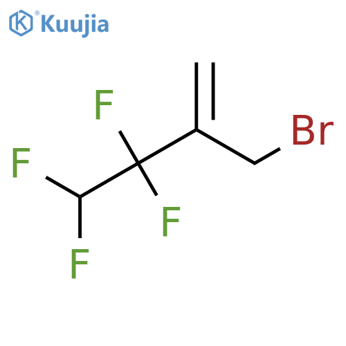 2-(bromomethyl)-3,3,4,4-tetrafluorobut-1-ene structure