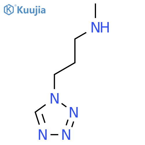 methyl3-(1H-1,2,3,4-tetrazol-1-yl)propylamine structure