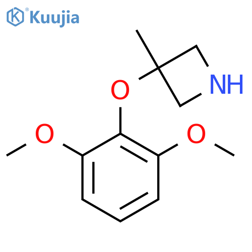 3-(2,6-Dimethoxyphenoxy)-3-methylazetidine structure