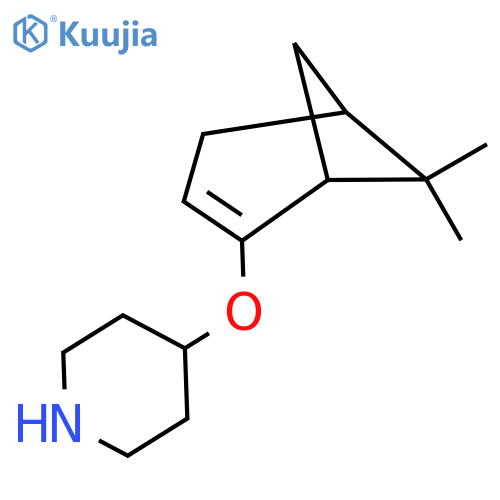 4-({6,6-dimethylbicyclo3.1.1hept-2-en-2-yl}oxy)piperidine structure