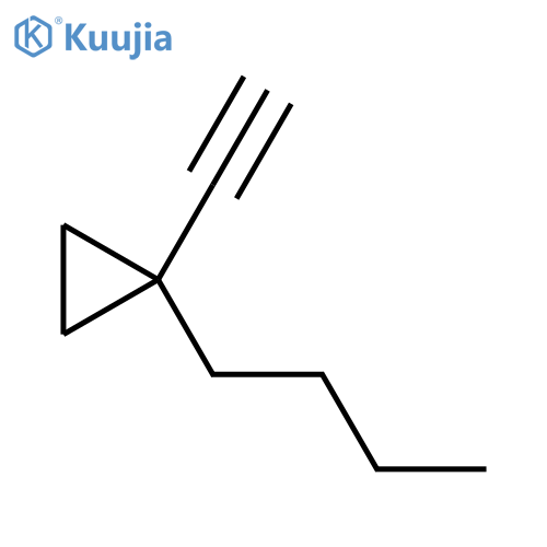 1-Butyl-1-ethynylcyclopropane structure