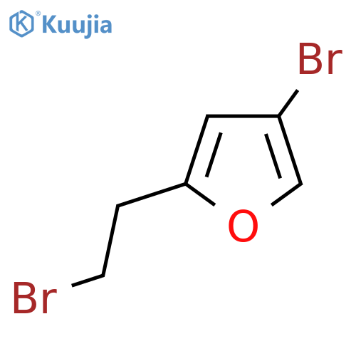 4-bromo-2-(2-bromoethyl)furan structure