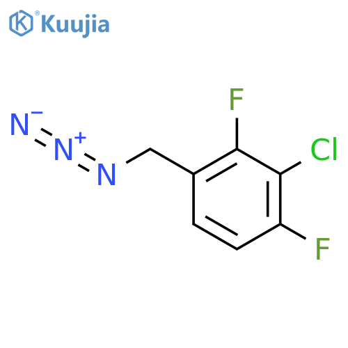 1-(azidomethyl)-3-chloro-2,4-difluorobenzene structure