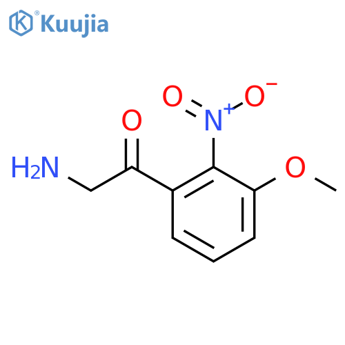 2-amino-1-(3-methoxy-2-nitrophenyl)ethan-1-one structure