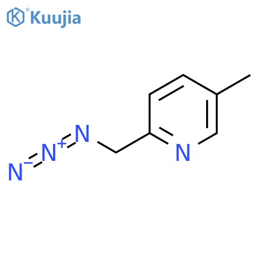 2-(Azidomethyl)-5-methylpyridine structure