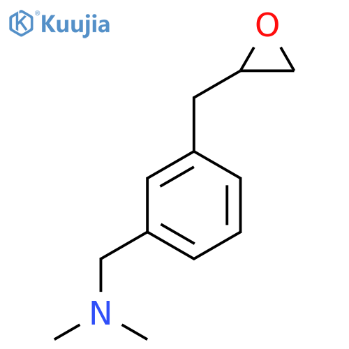 dimethyl({3-(oxiran-2-yl)methylphenyl}methyl)amine structure