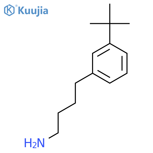 4-(3-Tert-butylphenyl)butan-1-amine structure