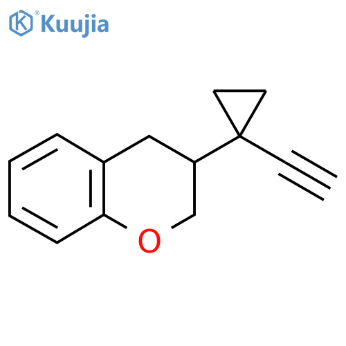 3-(1-ethynylcyclopropyl)-3,4-dihydro-2H-1-benzopyran structure