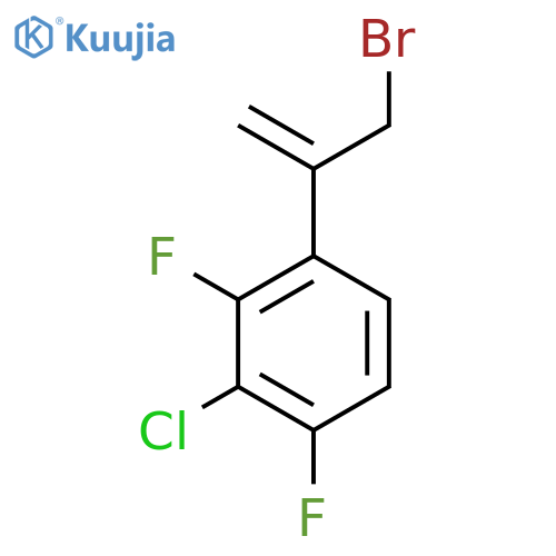 1-(3-bromoprop-1-en-2-yl)-3-chloro-2,4-difluorobenzene structure