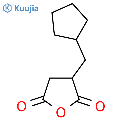 3-(cyclopentylmethyl)oxolane-2,5-dione structure