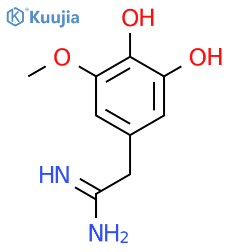 2-(3,4-dihydroxy-5-methoxyphenyl)ethanimidamide structure